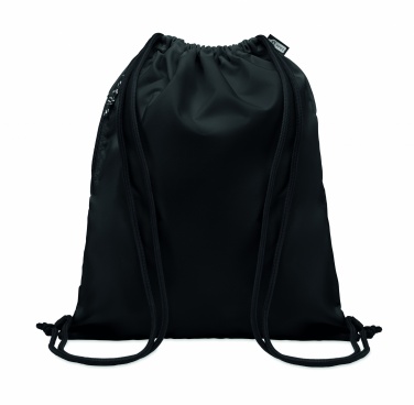 Logotrade promotional product picture of: Large drawstring bag 300D RPET