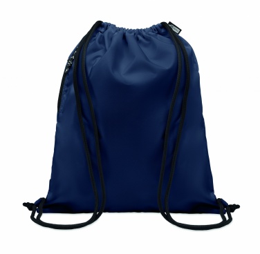 Logotrade promotional gift picture of: Large drawstring bag 300D RPET