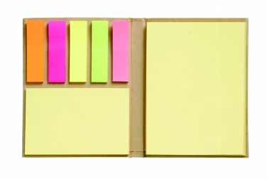 Logo trade promotional giveaway photo of: Sticky note memo pad recycled