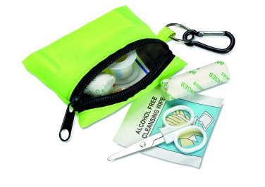 Logotrade promotional gift picture of: First aid kit w/ carabiner