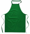 Kitchen apron in cotton, Green