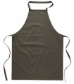 Kitchen apron in cotton, Taupe