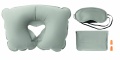 Set w/ pillow eye mask plugs, Grey