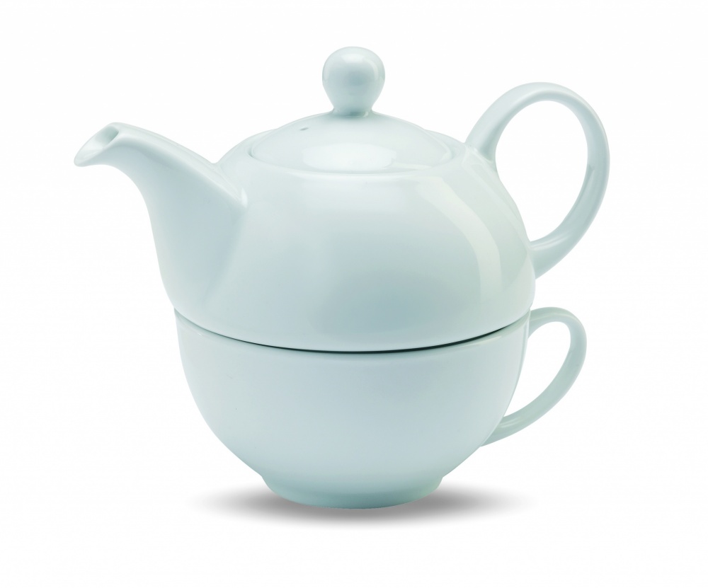 Logo trade promotional products image of: Teapot and cup set 400 ml