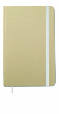 Logo trade promotional products picture of: A6 recycled notebook 96 plain