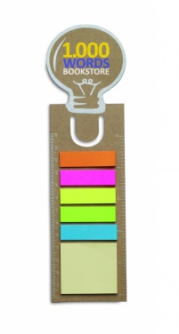 Logotrade corporate gifts photo of: Bookmark with sticky memo pad