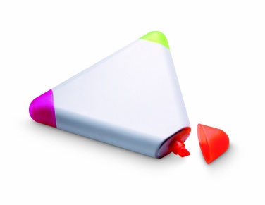 Logotrade promotional merchandise image of: Triangular highlighter