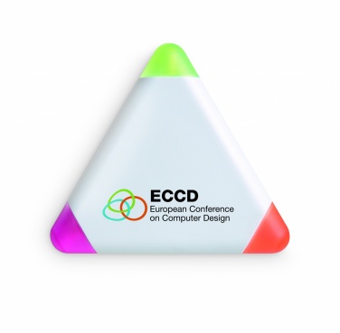 Logotrade promotional gift image of: Triangular highlighter