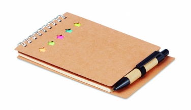 Logotrade promotional gift picture of: Notepad with pen and memo pad