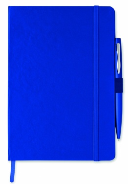 Logotrade advertising product image of: A5 notebook with pen 72 lined