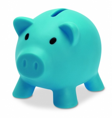 Logo trade promotional products image of: Piggy bank