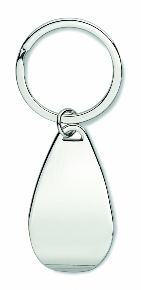 Logo trade promotional gift photo of: Bottle opener key ring Tornio