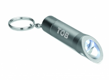 Logotrade promotional items photo of: Metal torch key ring