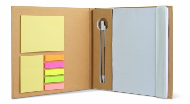 Logotrade promotional item picture of: Notebook with memo set and pen