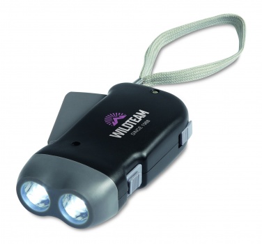 Logotrade promotional merchandise image of: 2 LED dynamo torch