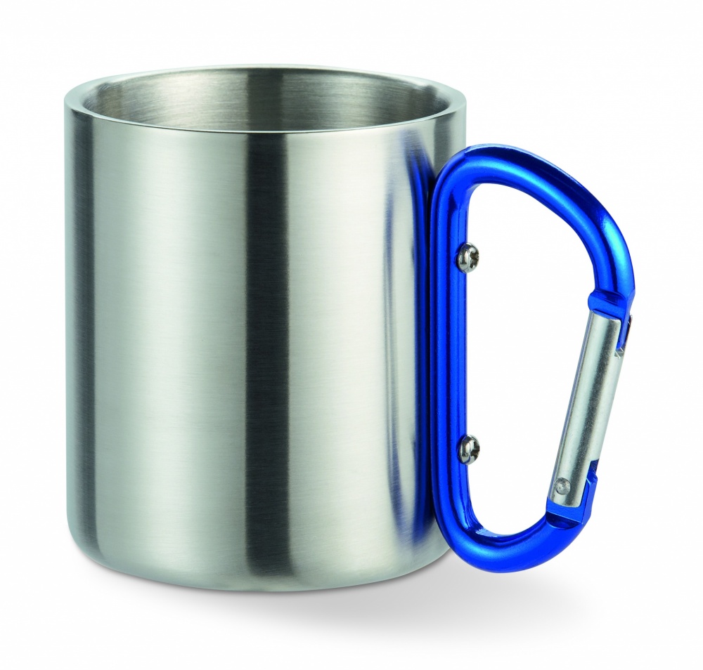 Logotrade promotional product image of: Metal mug & carabiner handle