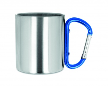 Logo trade promotional gifts picture of: Metal mug & carabiner handle