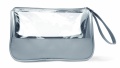 Toiletry bag microfiber w PVC, Grey