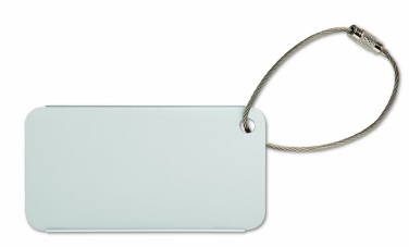 Logotrade promotional merchandise image of: Aluminium luggage tag