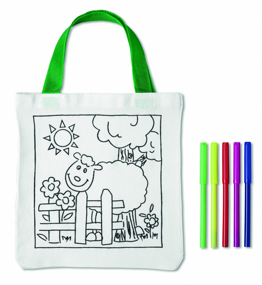 Logo trade advertising products image of: Tote bag