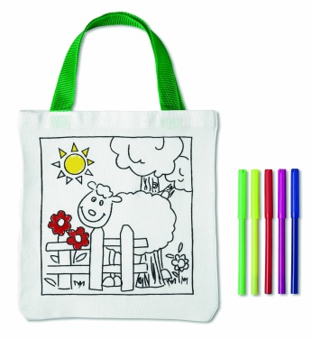 Logo trade promotional giveaways image of: Tote bag