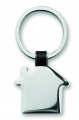 House shaped key ring, Black