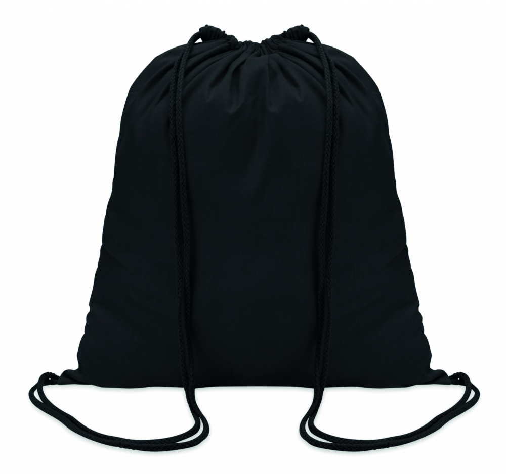 Logo trade promotional gift photo of: 100gr/m² cotton drawstring bag