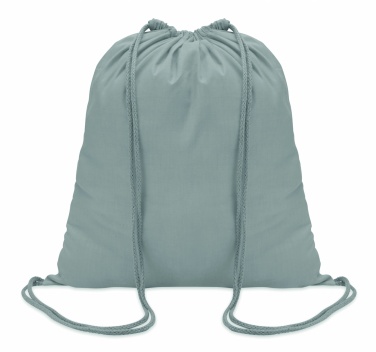 Logo trade promotional giveaway photo of: 100gr/m² cotton drawstring bag