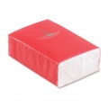 Mini tissues in packet, Red