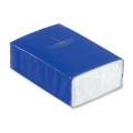 Mini tissues in packet, Royal Blue