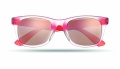 Sunglasses with mirrored lense, Red