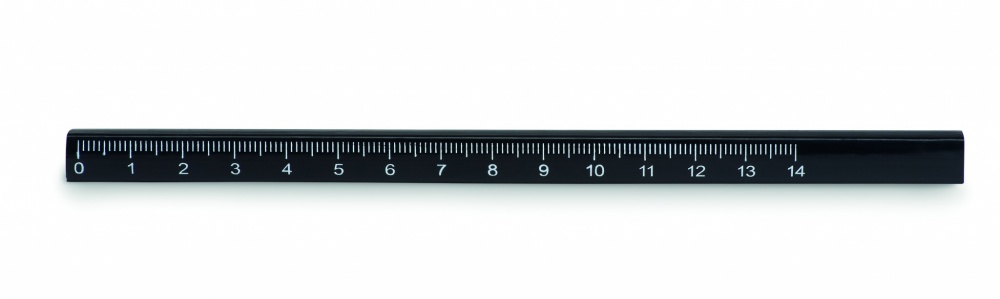 Logo trade promotional giveaway photo of: Carpenters pencil with ruler