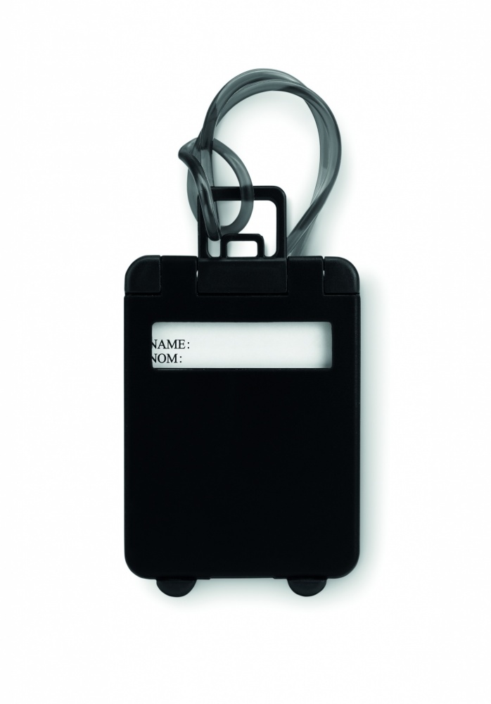 Logotrade business gift image of: Luggage tags plastic