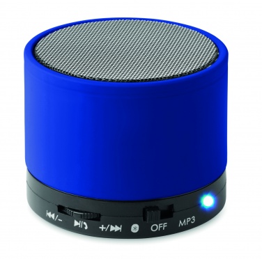 Logo trade advertising product photo of: Round wireless speaker