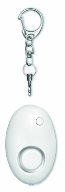 Logo trade promotional giveaways image of: Personal alarm with key ring Ventspils