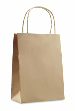 Logo trade promotional gift photo of: Gift paper bag small 150 gr/m²