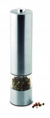 Logo trade promotional giveaways picture of: Electric salt or pepper mill