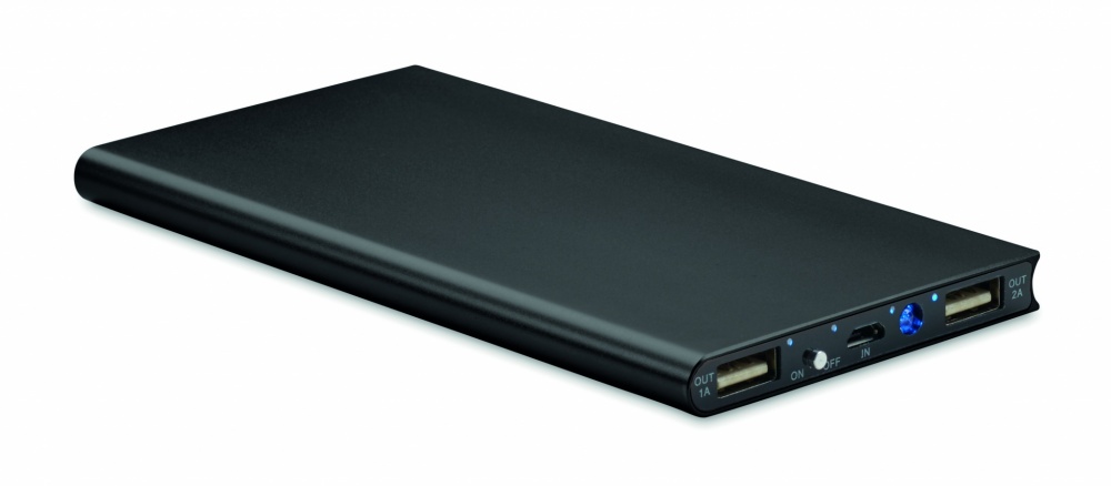 Logo trade corporate gifts image of: Power bank 8000 mAh