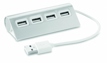 Logo trade promotional merchandise image of: 4 port USB hub