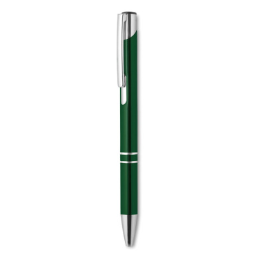 Logotrade promotional items photo of: Push button aluminium pen