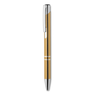 Logotrade advertising products photo of: Push button aluminium pen