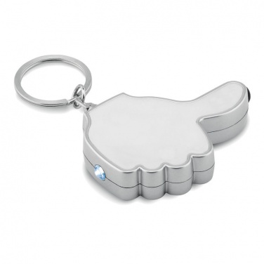 Logotrade promotional gift image of: Thumbs up led light w/key ring Valmiera