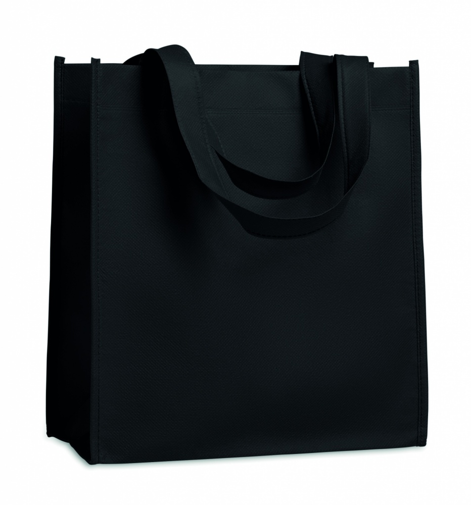 Logo trade promotional merchandise photo of: 80gr/m² nonwoven shopping bag