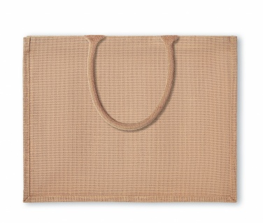 Logo trade promotional giveaways picture of: Jute shopping bag