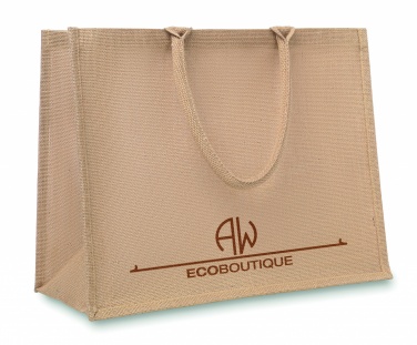 Logotrade promotional item picture of: Jute shopping bag