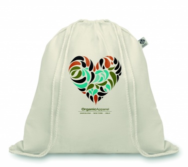 Logo trade promotional items picture of: 105gr/m² organic cotton bag