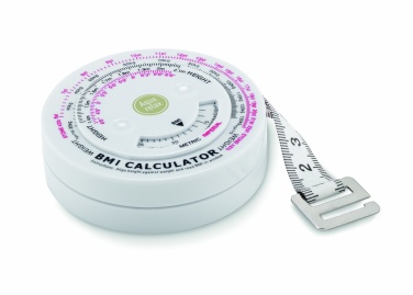 Logo trade promotional giveaway photo of: BMI measuring tape