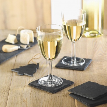 Logotrade promotional items photo of: Slate coasters with EVA bottom