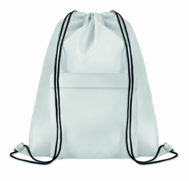 Logo trade promotional merchandise picture of: 210D Polyester drawstring bag