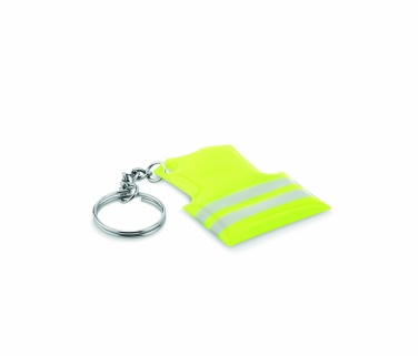 Logo trade promotional items image of: Key ring with reflecting vest Jekabpils